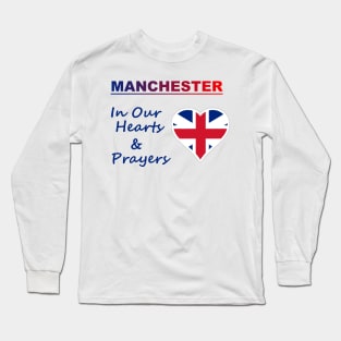 Manchester In Hearts Long Sleeve T-Shirt